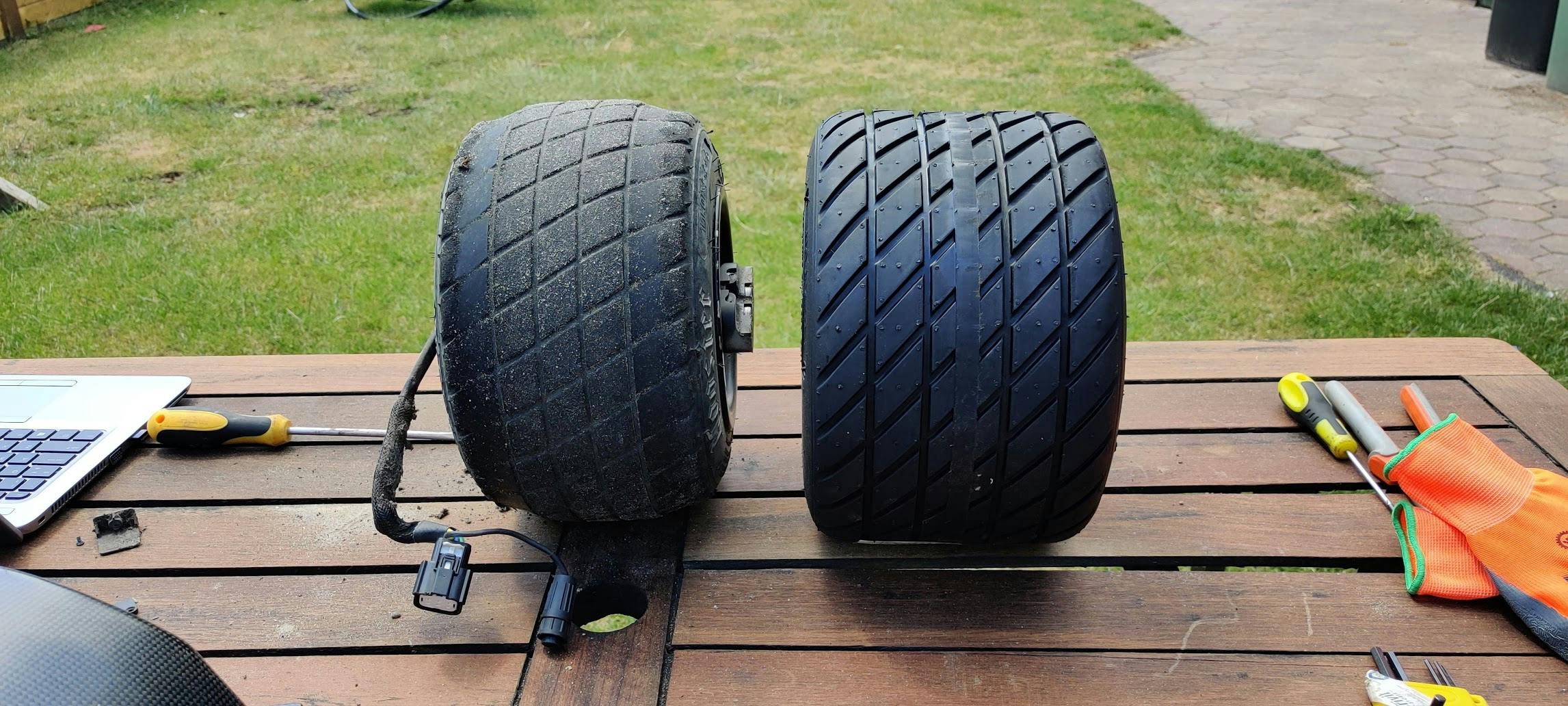 Burris 11 x 6.06 Treaded Tire for Onewheel™ (PREORDER