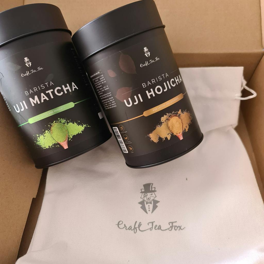 Uji Hojicha Powder Tea Tin Crafti Singapore