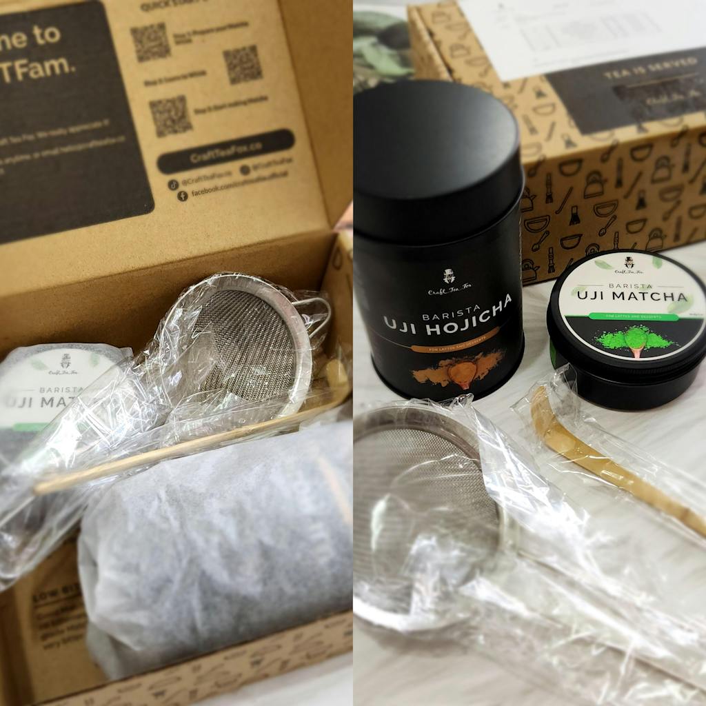 Uji Hojicha Powder Tea Tin Crafti Singapore