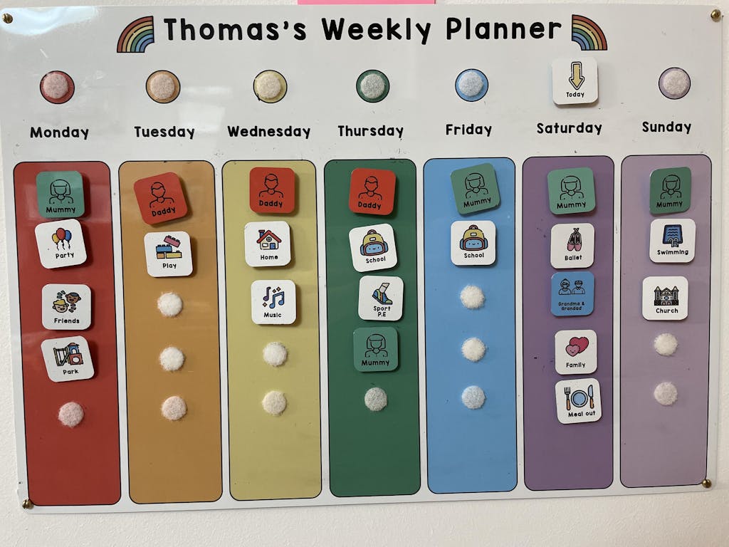 Children's Weekly Planner with Tokens – Craftly Ltd