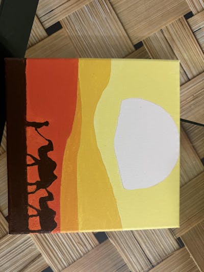 Rajasthan Paint by Number Mini Kit