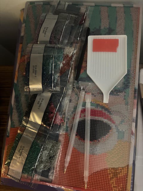 Sunset Soak Paint by Number Mini Kit