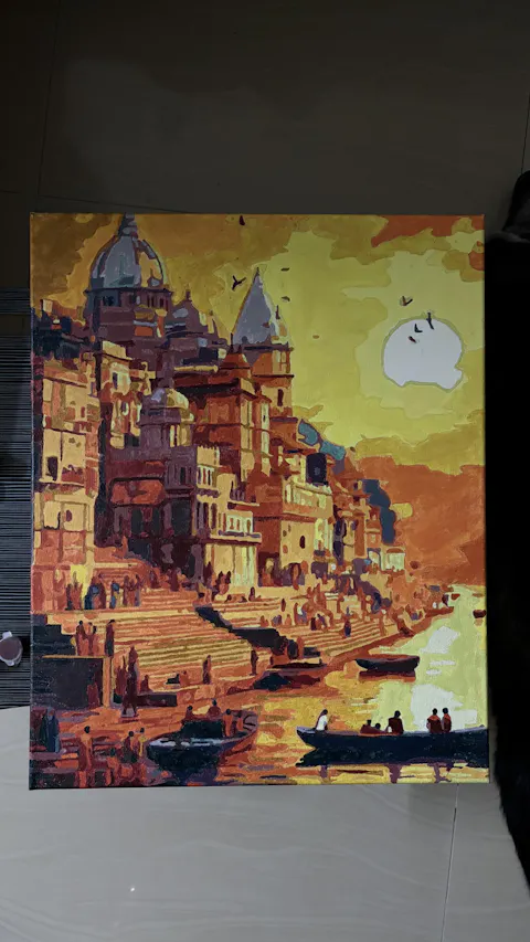 Holy City Vibes Paint by Number Jumbo Kit