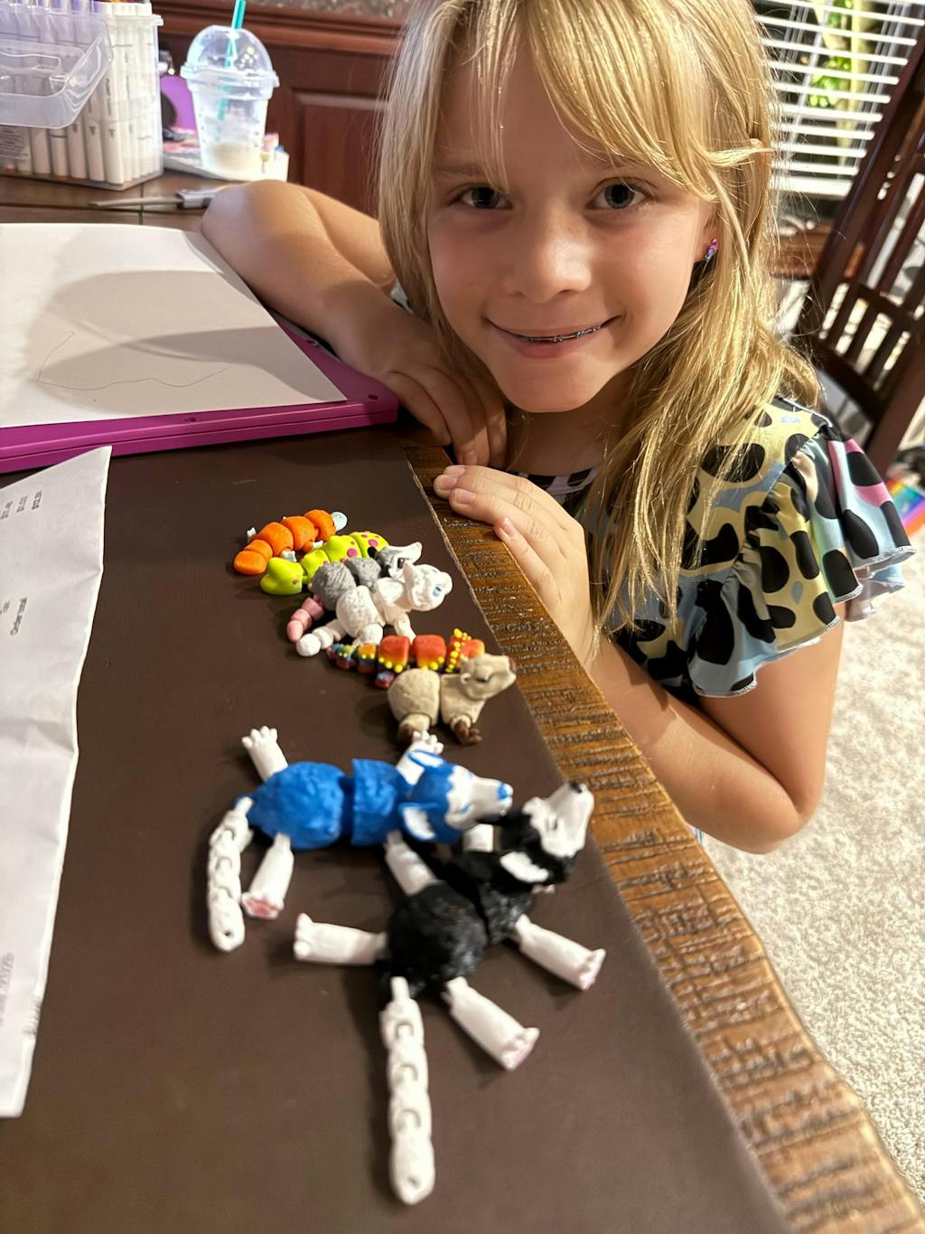 3D Printed Mini Fidget Creatures