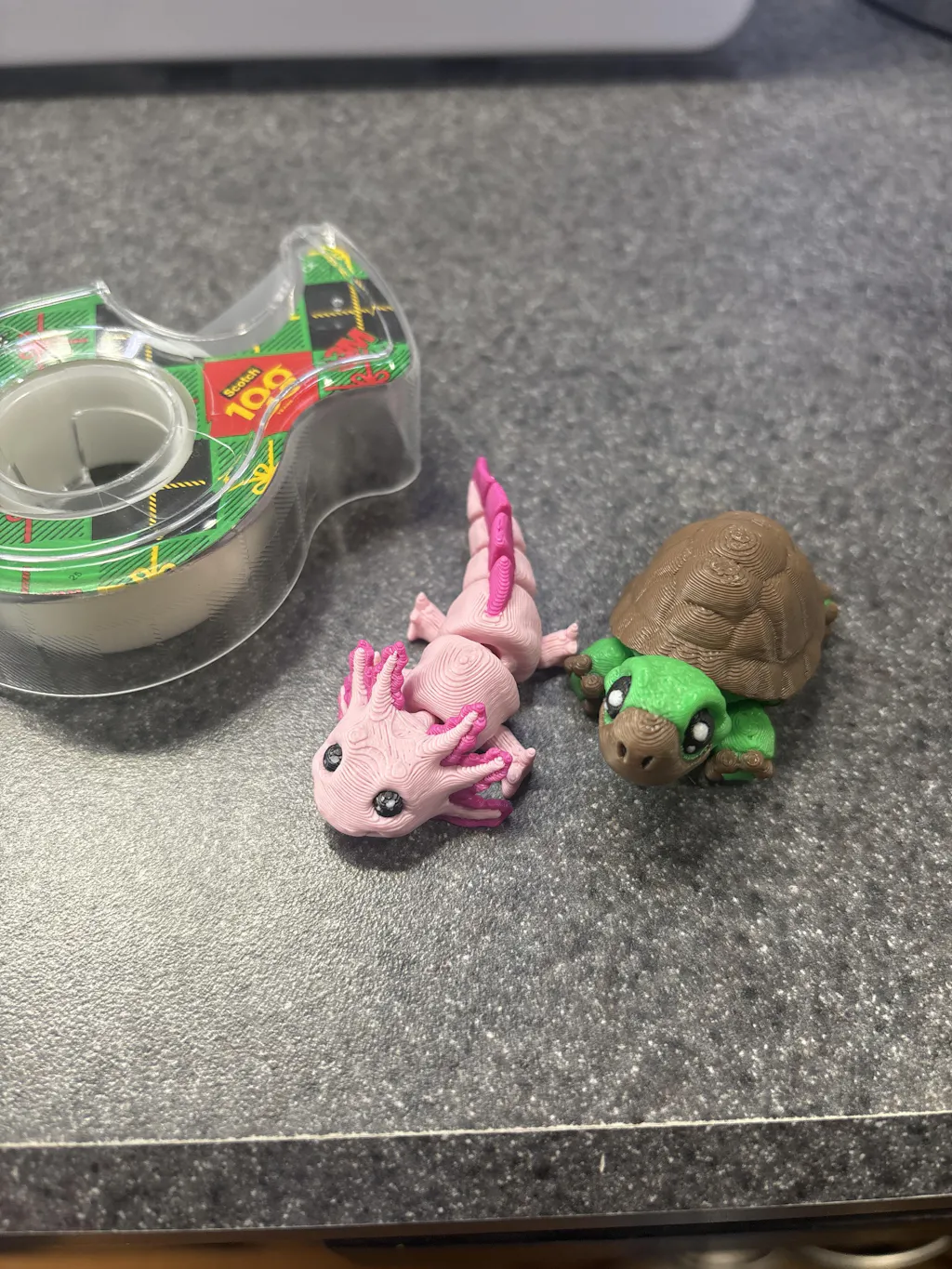 3D Printed Mini Fidget Creatures