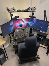 CSRT Profile Triple Monitor Stand