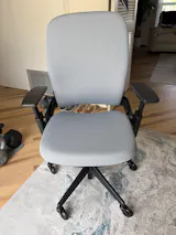 Steelcase Leap Full Chair Upholstery Service + New Foam Seat Pad