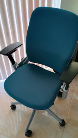 Steelcase Leap Full Chair Upholstery Service + New Foam Seat Pad