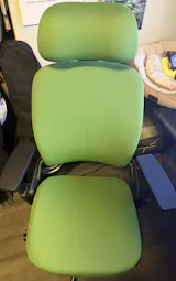 Steelcase Leap Full Chair Upholstery Service + New Foam Seat Pad