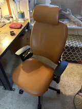Steelcase Leap Full Chair Upholstery Service + New Foam Seat Pad