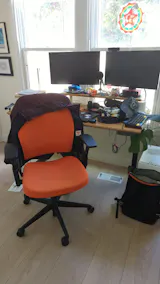 Steelcase Leap Full Chair Upholstery Service + New Foam Seat Pad