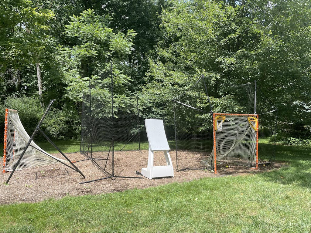 10'x30' Adjustable Angle System Lacrosse Backstop Net for Sale at