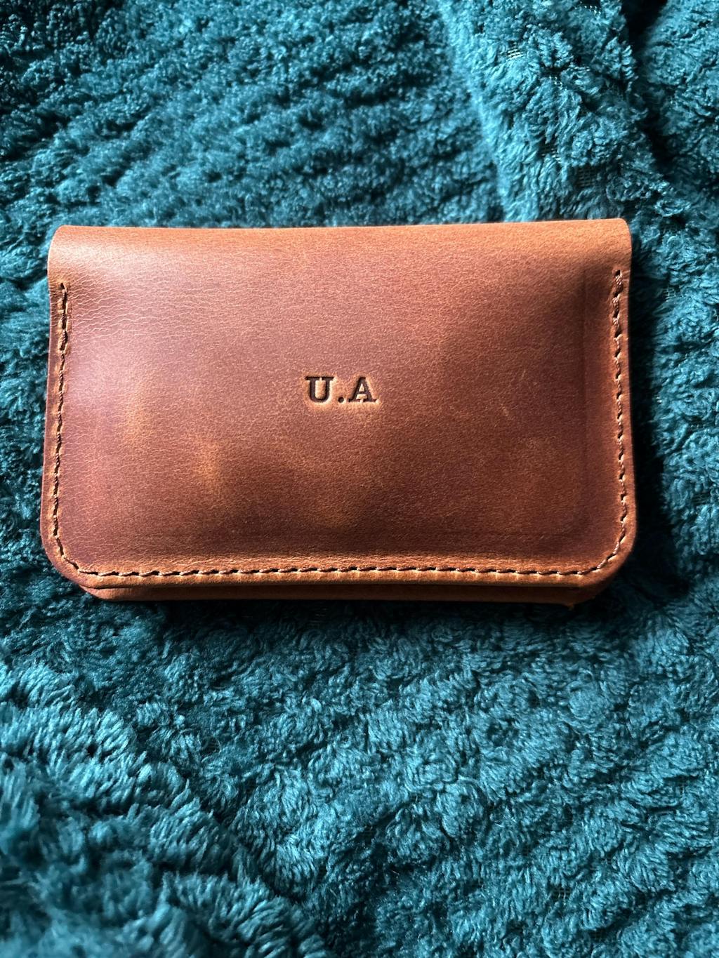 Leather Wallet & Credit Card Holder | Classic Brown