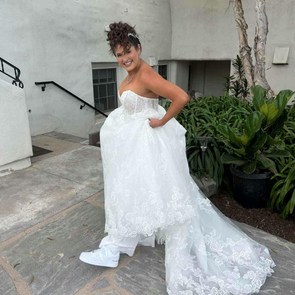 Pearl & Rhinestone Air Force 1