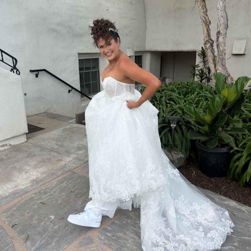 Pearl & Rhinestone Air Force 1