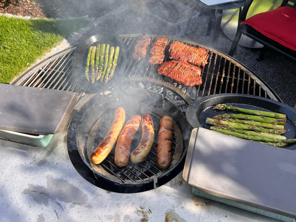 Feuerschale mit Grillring klein 80, Edelrost