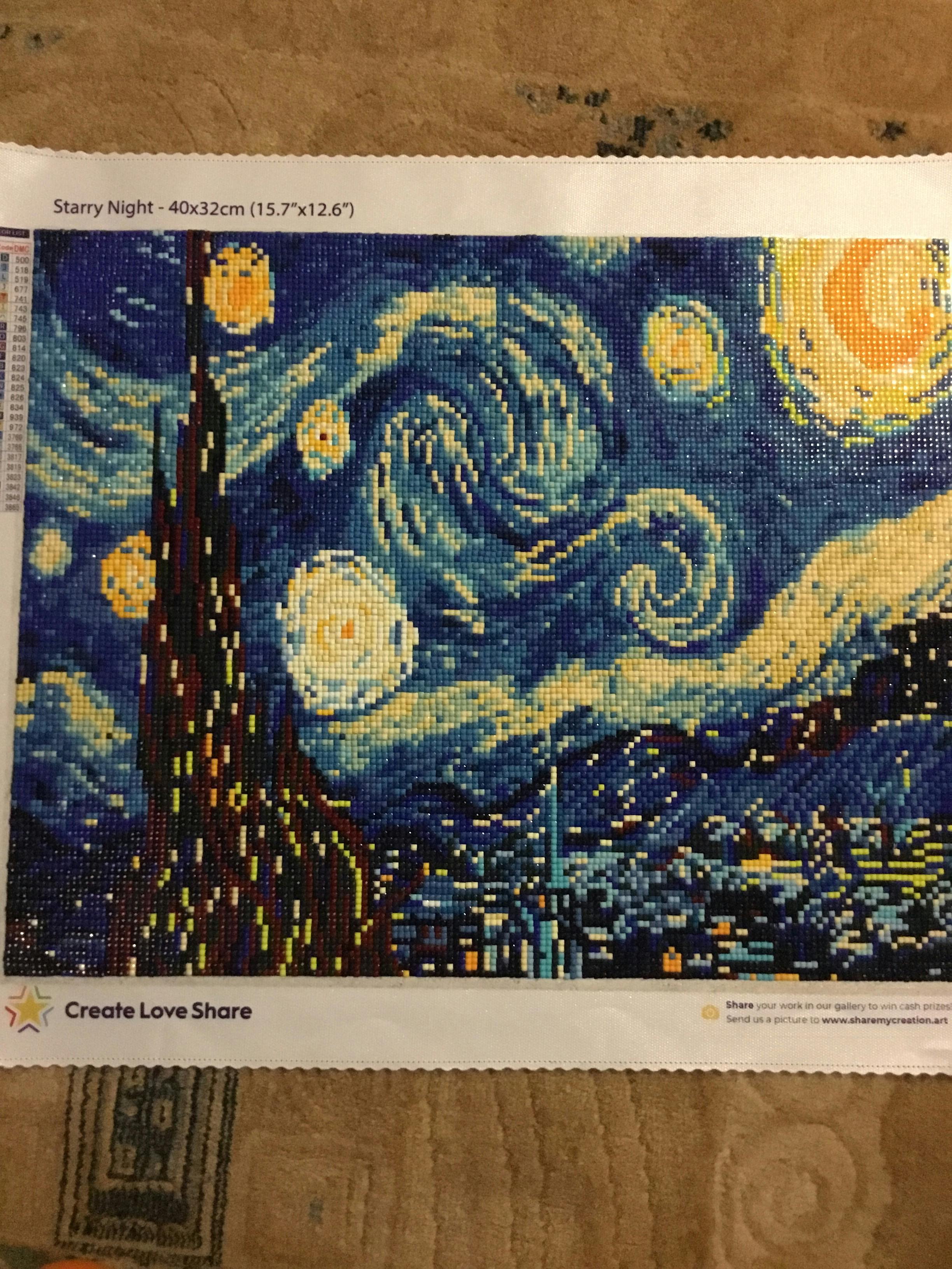 Starry Night – Diamond Art Club