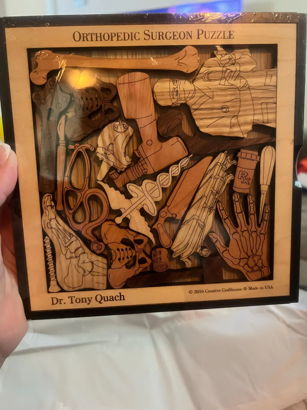 Orthopedic Surgeon Puzzle | Personalized Doctor Gift