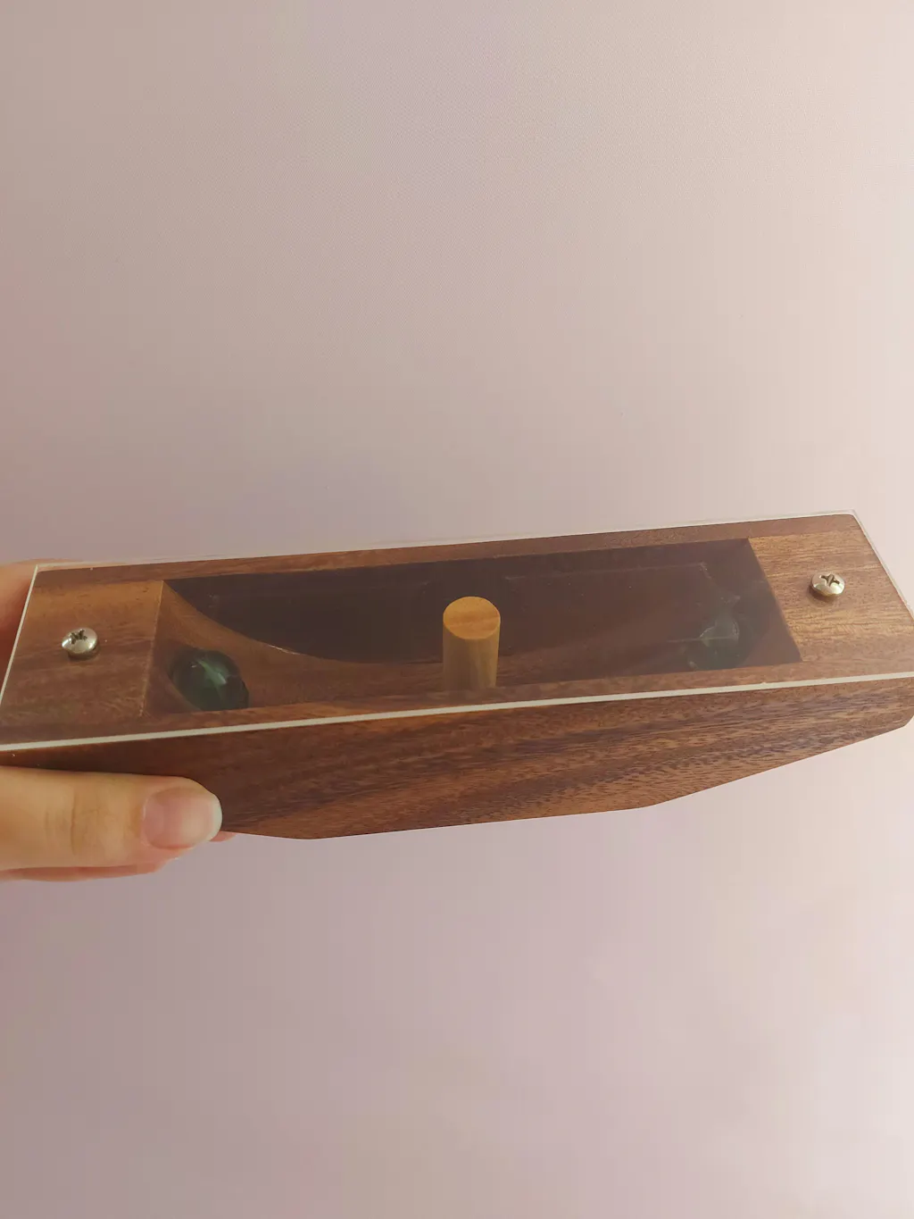 Marble Canoe - Wooden Marble Puzzle