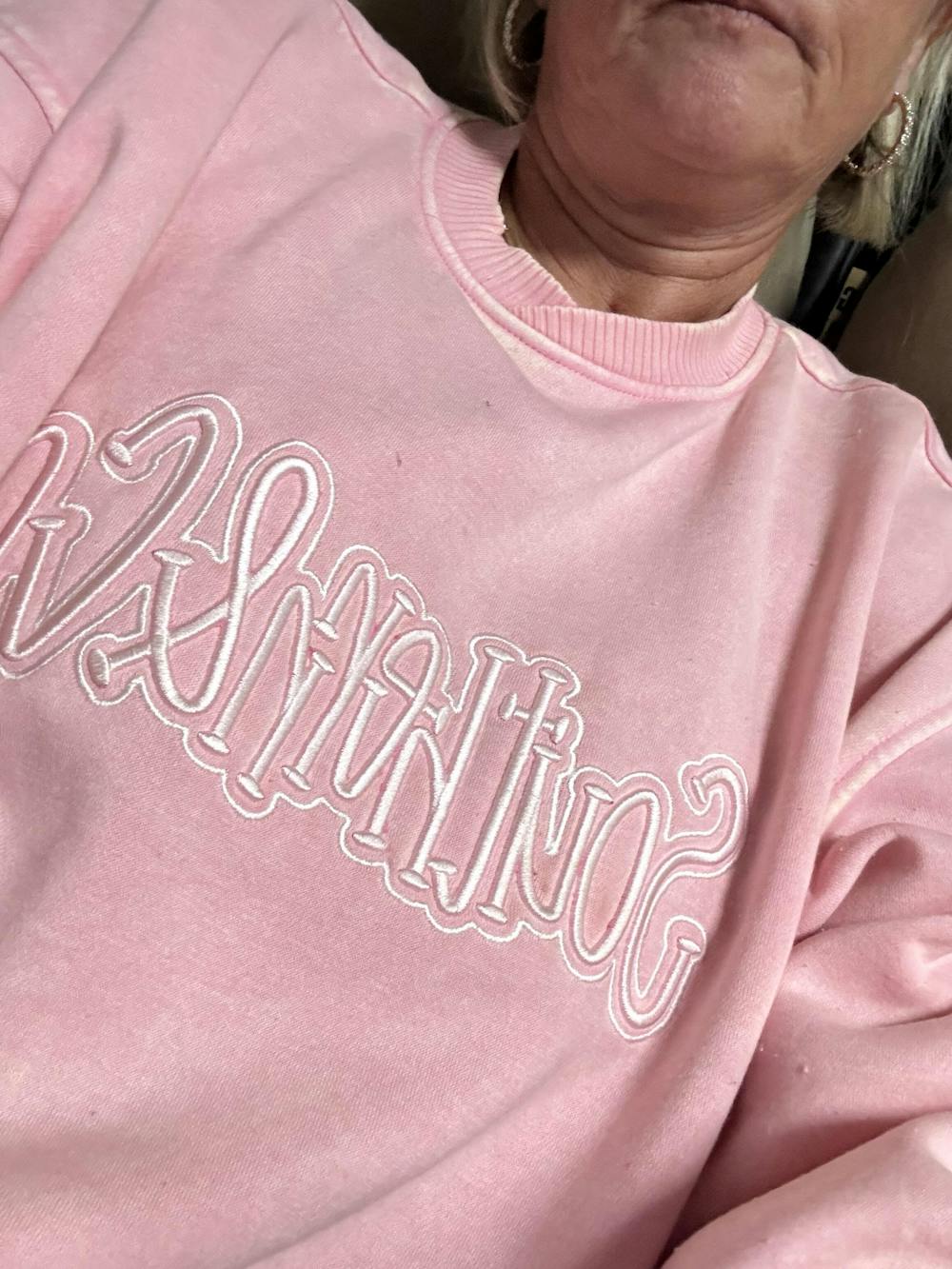 Rush Order // Custom Hand Lettered 3D Puff Machine Embroidery Design