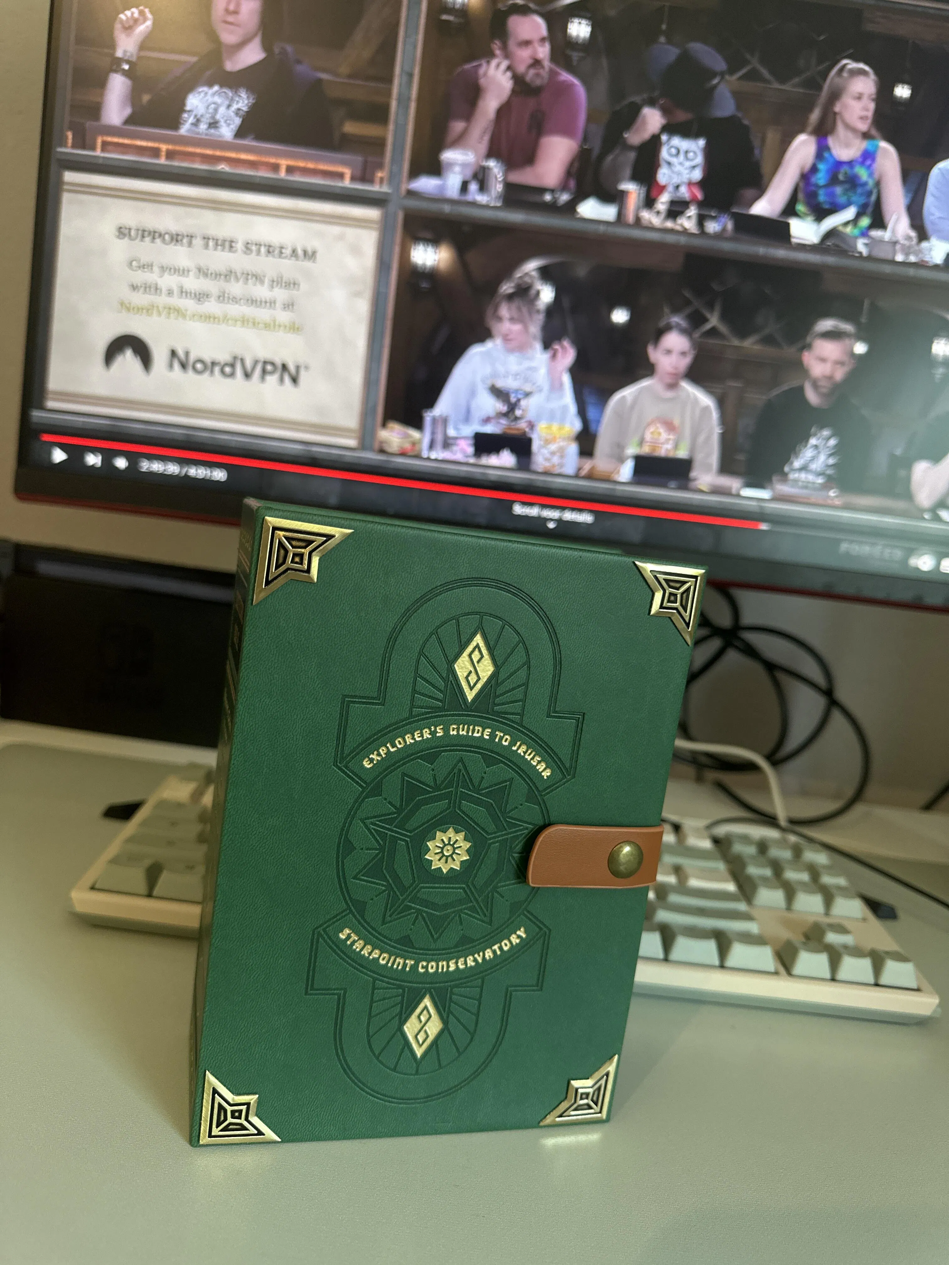 Critical Role Dice Tome Rolling Tray