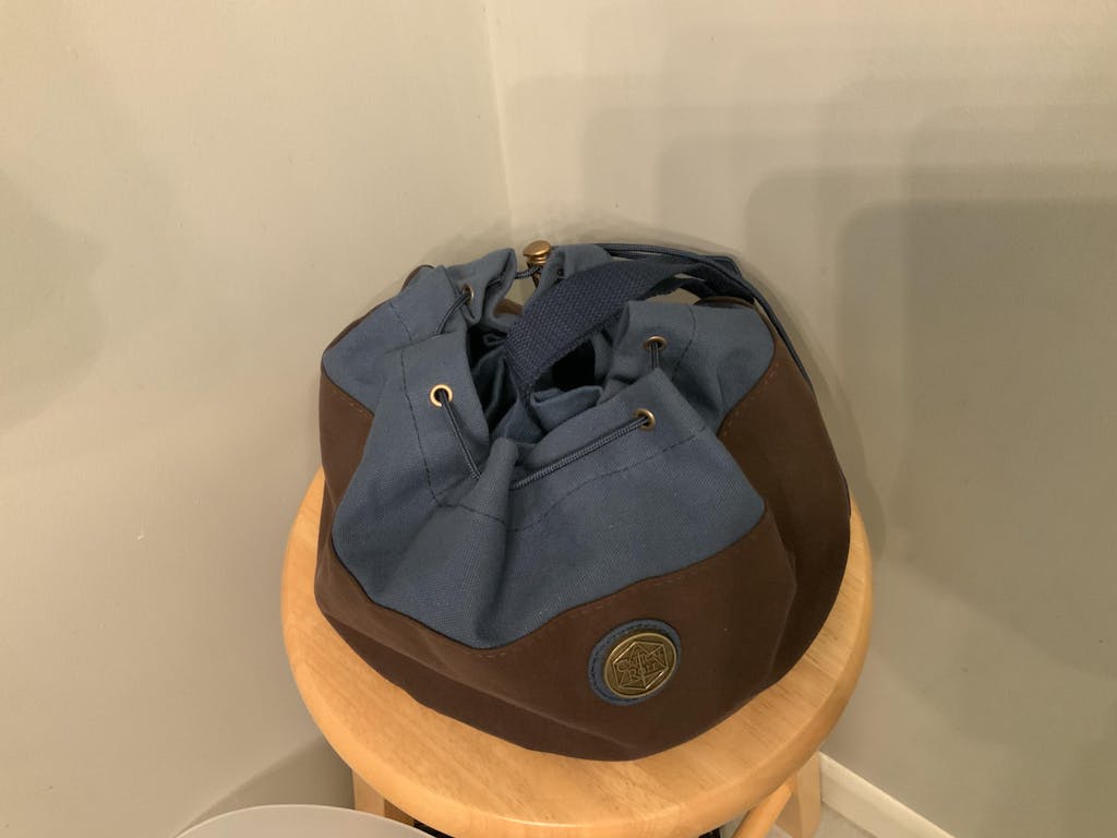 Bailey's Blue Dice Bag of Hoarding Critical Role