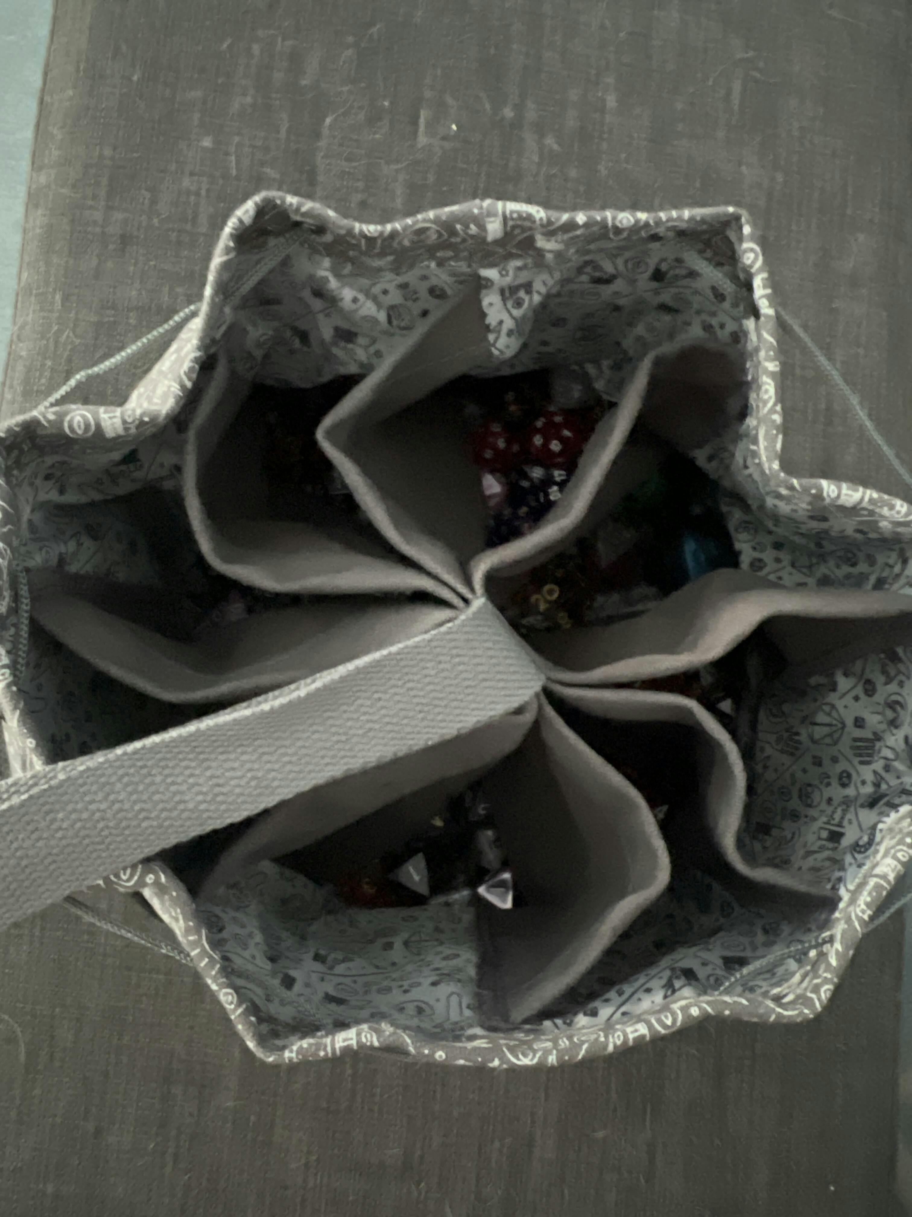 Bailey's Blue Dice Bag of Hoarding Critical Role