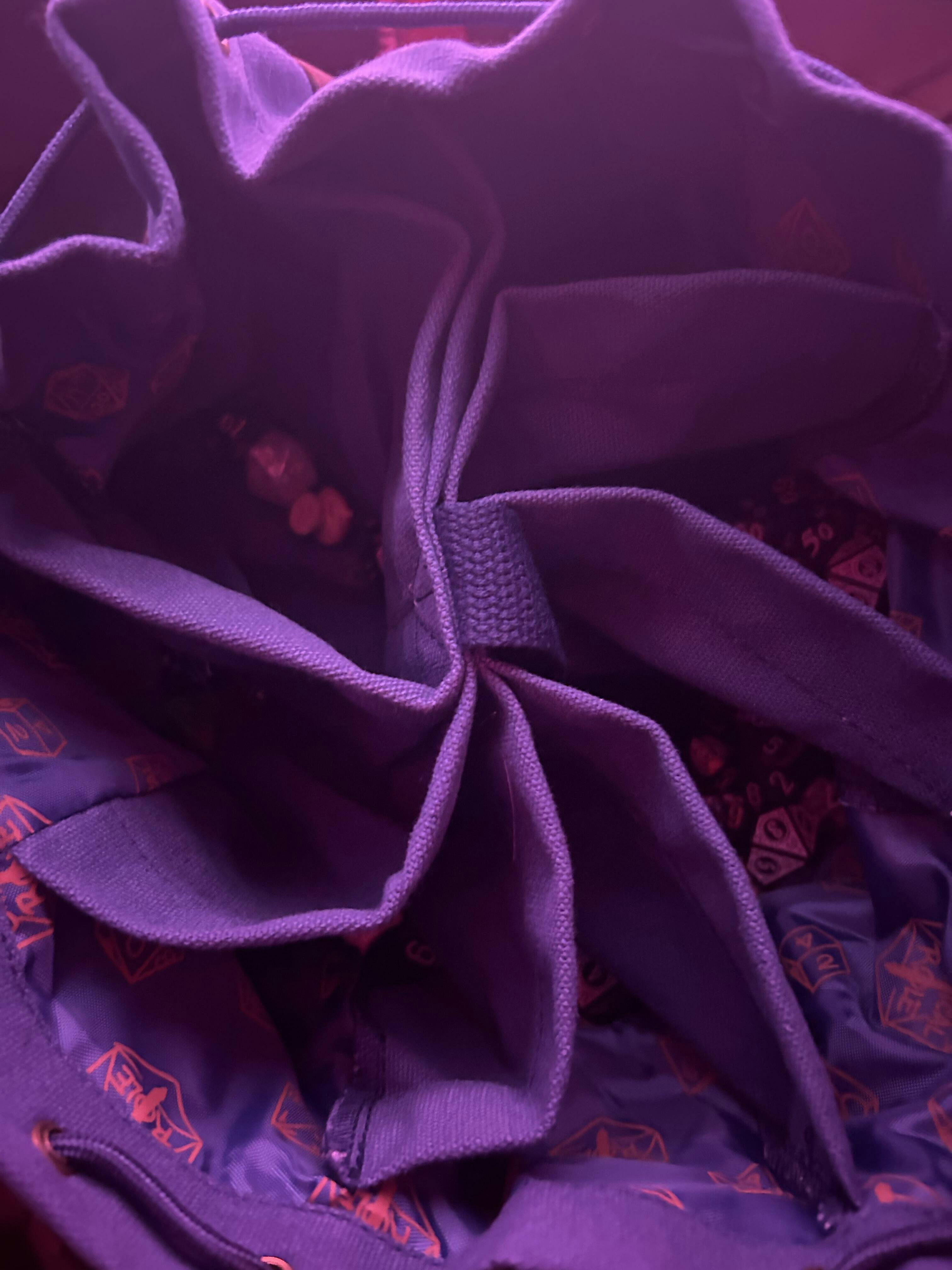 Bailey's Blue Dice Bag of Hoarding Critical Role