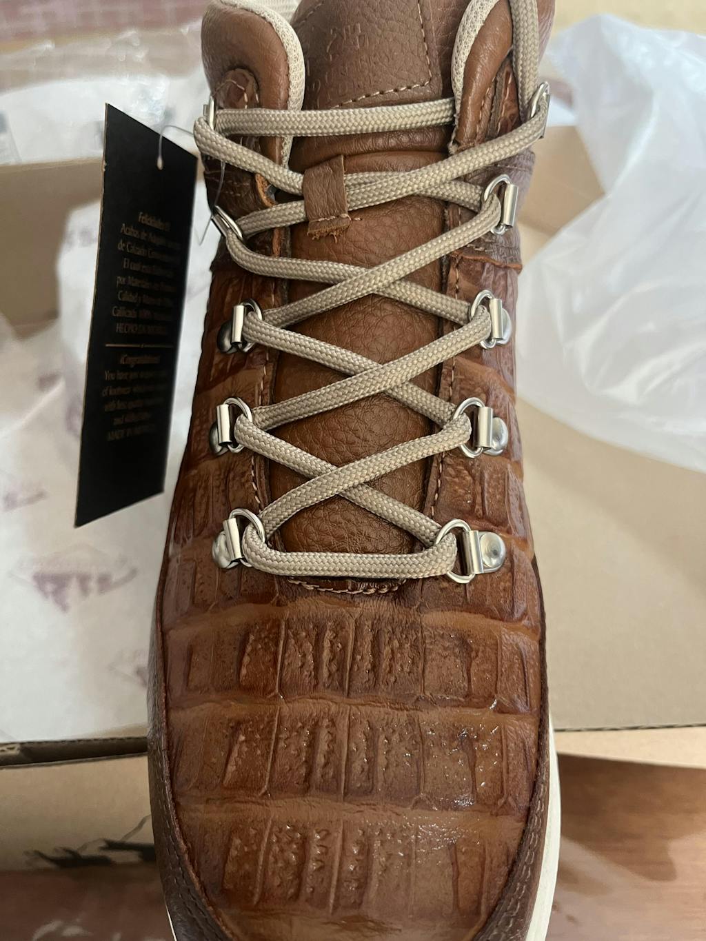 Bota Toronto Croco/Honey 2828