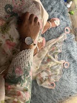 FLORA Flower Pearl Flats