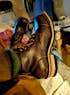 Men's Lumberjack Boots, Waxed Flesh Leather