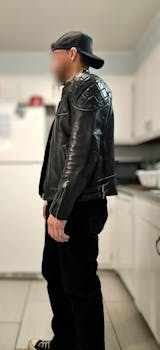 Men's Cafe Racer Leather Jacket