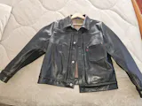 Men's 506XX Trucker Leather Jacket, Horsehide