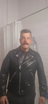 Men's 613 Moto Leather Jacket, Wax Horsehide