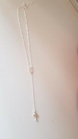 Rosary Pendant Women Necklace