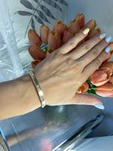 Crystal bangles Bohemian Stainless steel bracelets