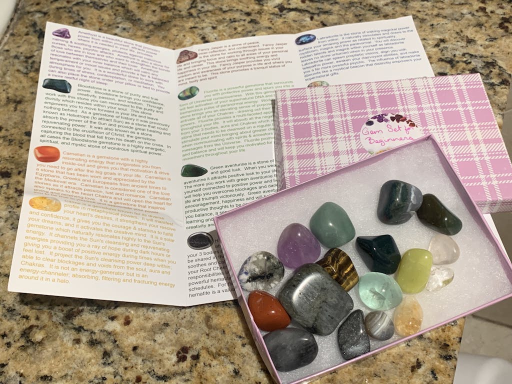 Gemstone Set for Beginners Crystal Gemstone Shop