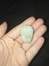 Silver Leaf Jasper Polished Tumbled Gemstone - Single Stone