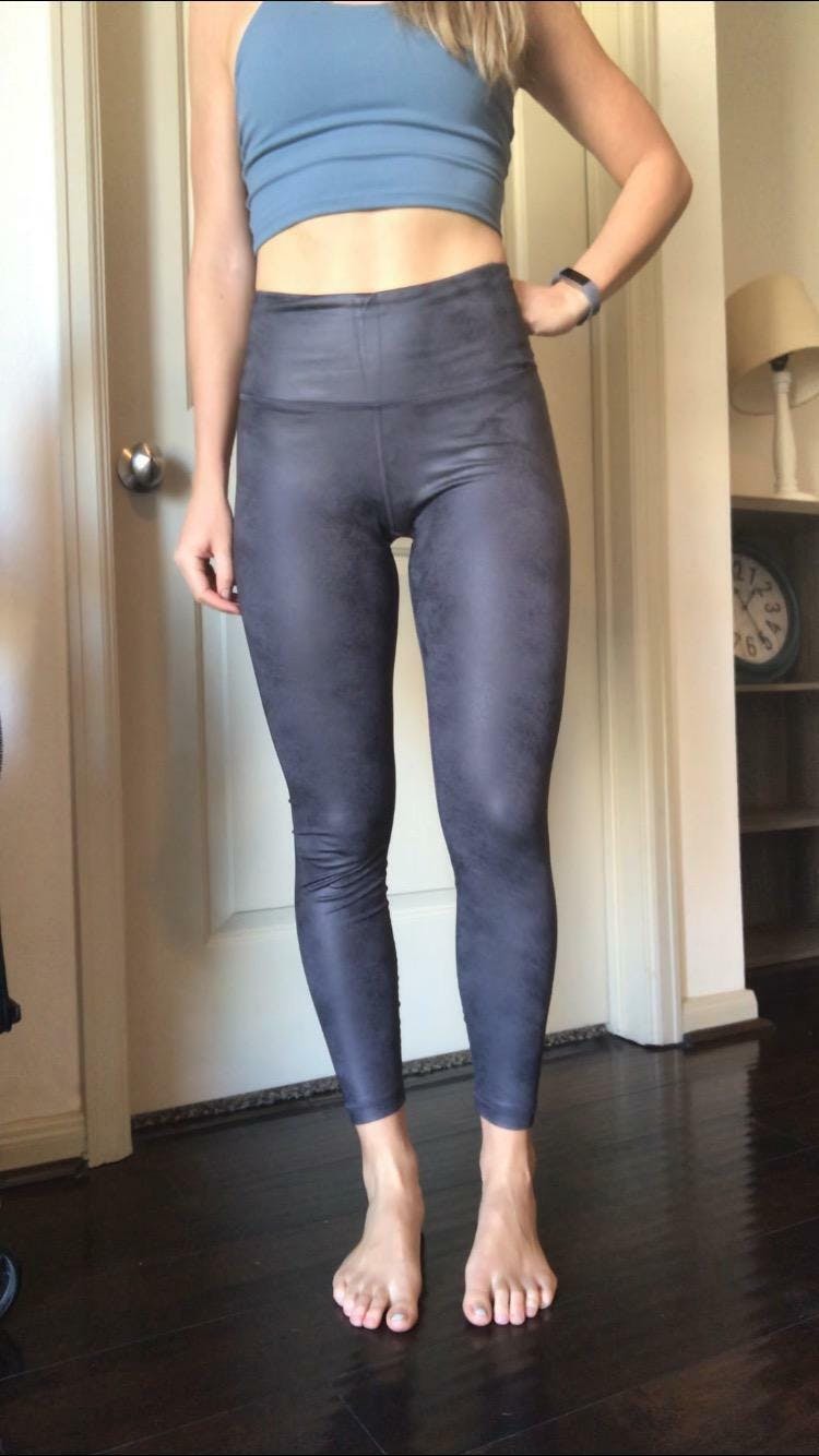 Crz Yoga Faux Leather Leggings