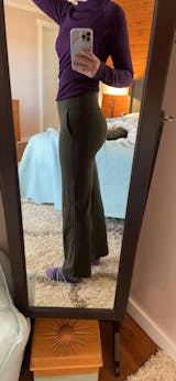 Butterlift High Waisted Wide Leg Pants with Pockets 29"
