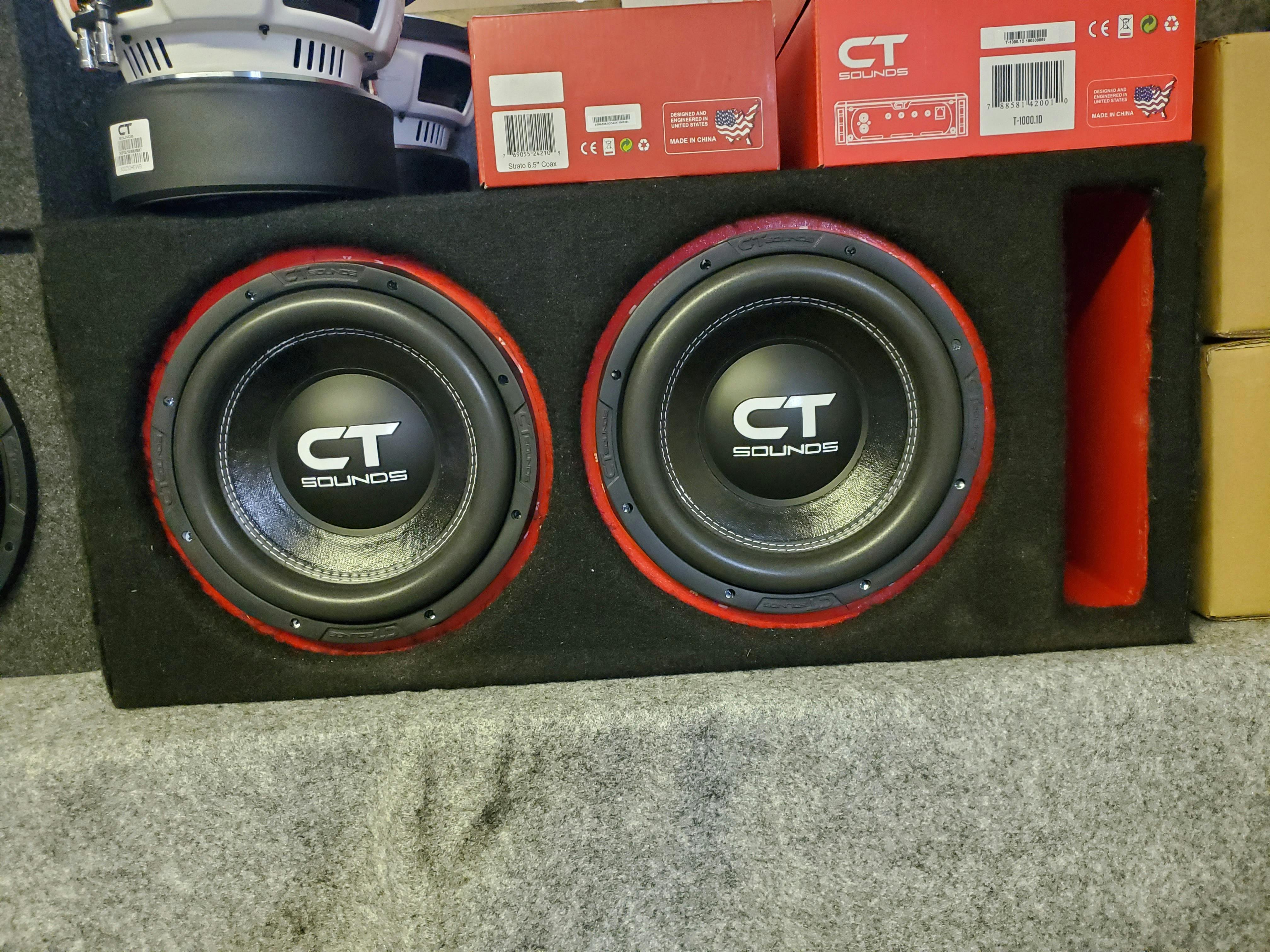 CT Sounds Dual 10 Inch Ported Subwoofer Box Design – CT SOUNDS