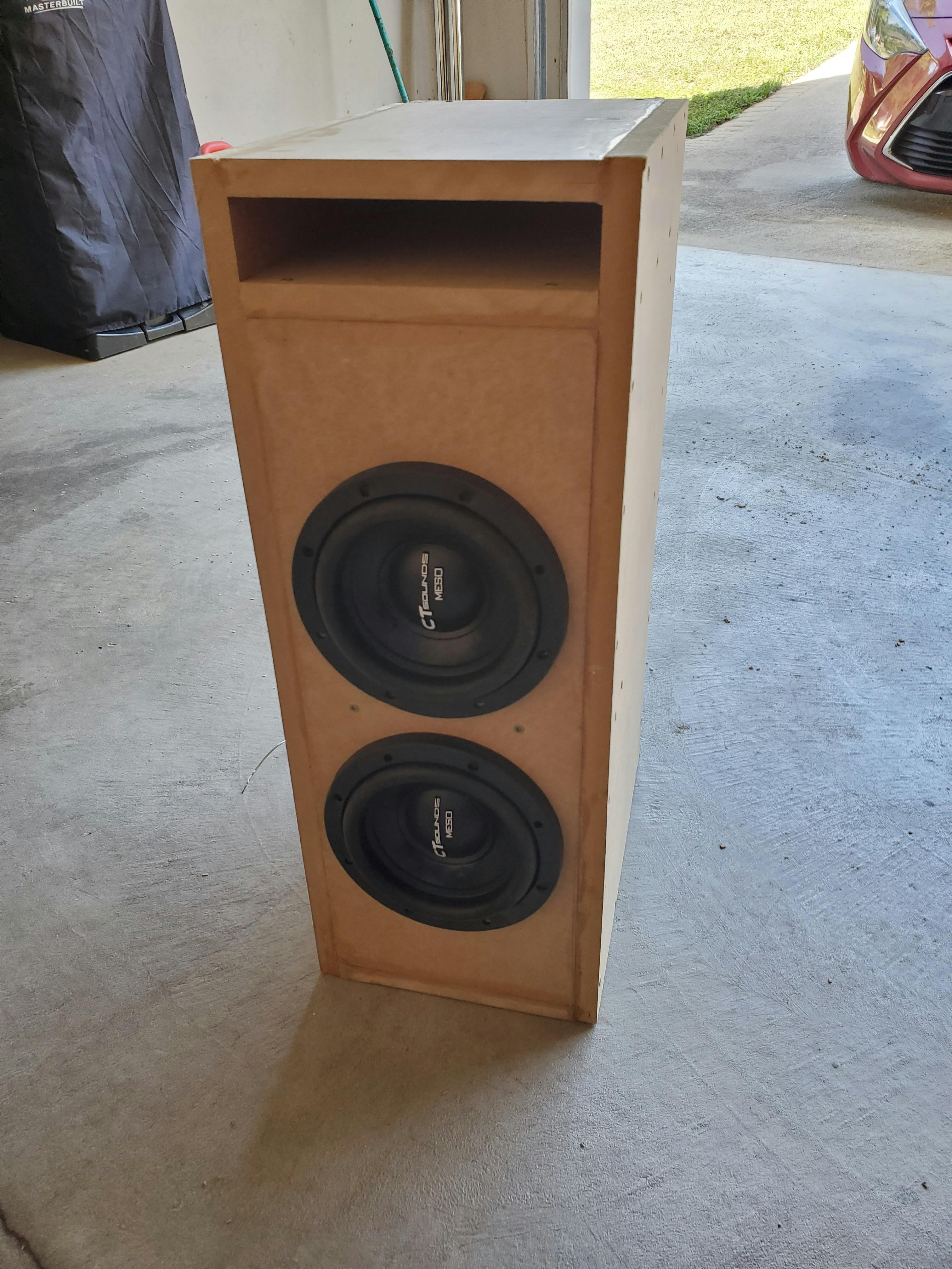6 12 Speaker Box