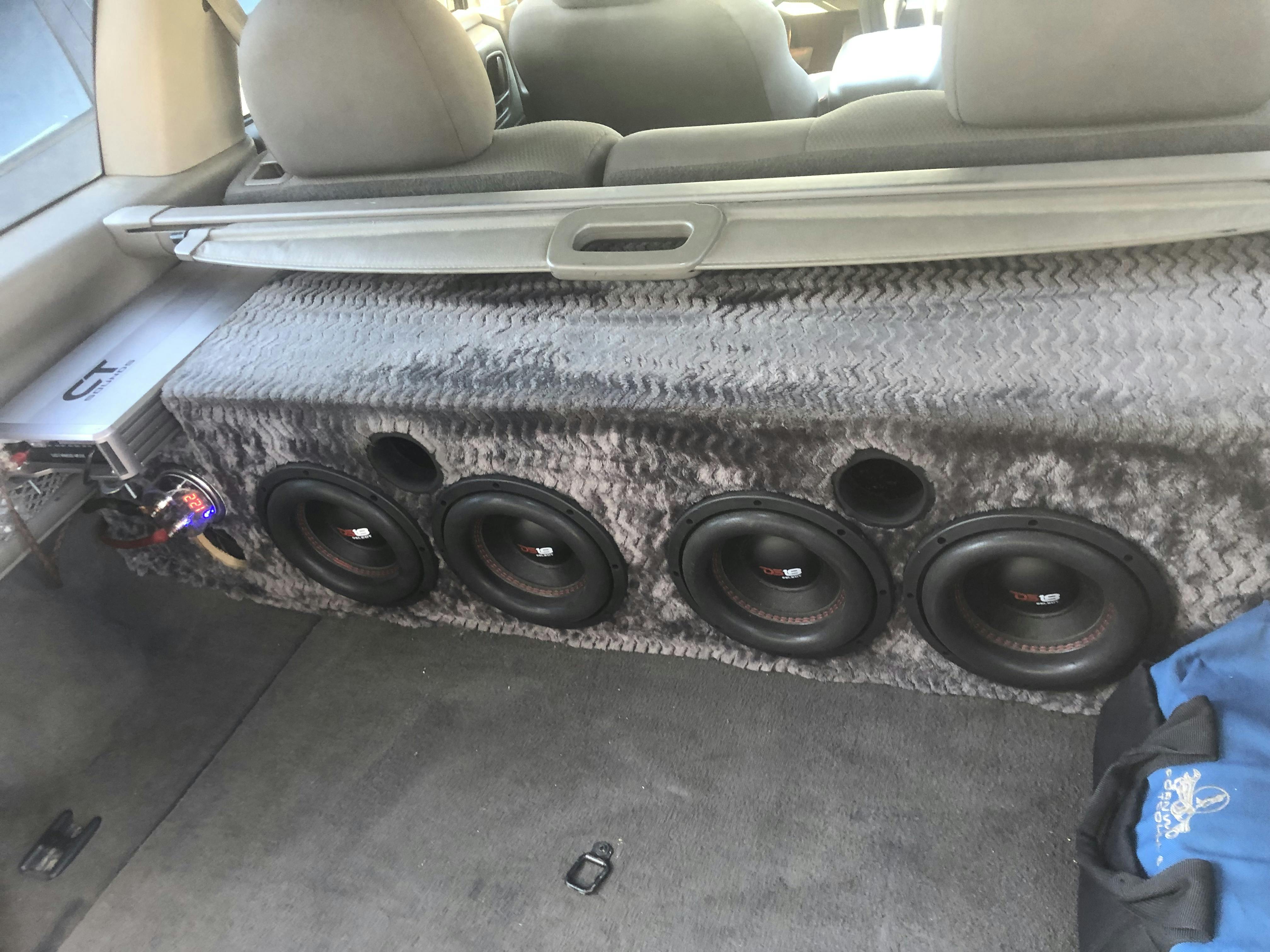 Dual 8 Inch PORTED Subwoofer Box Design CT SOUNDS
