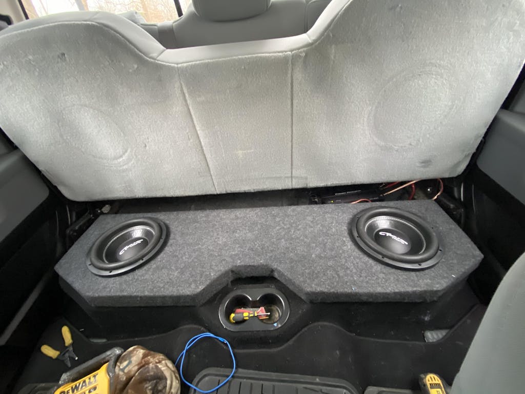 CT Sounds Dual 10 Inch VENTED Subwoofer Box Design