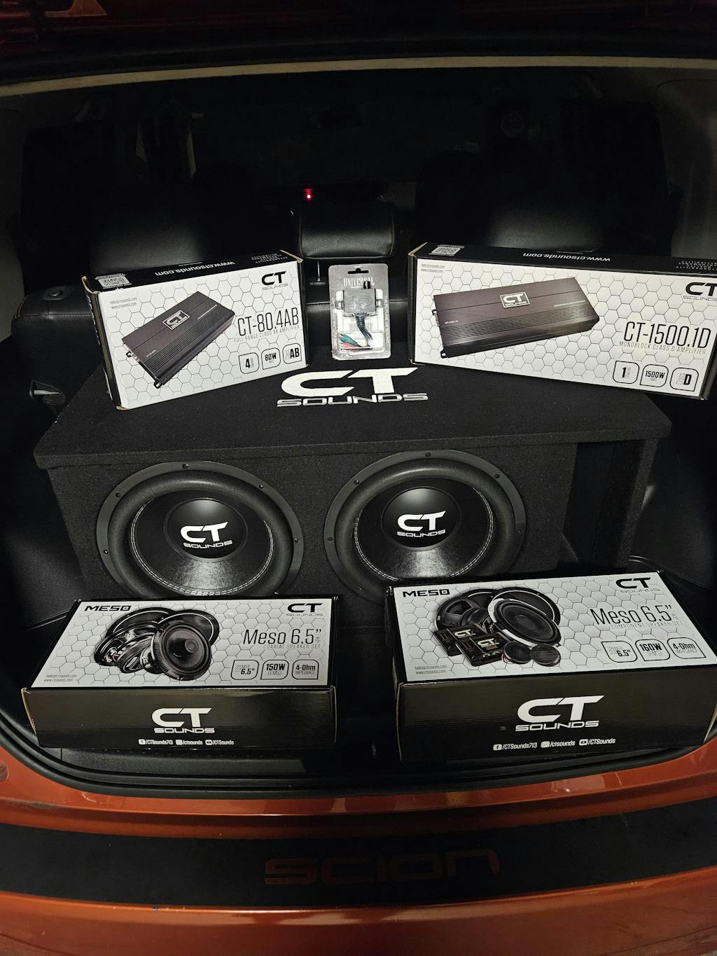 Universal Bass Knob with Digital Voltmeter CT Sounds CT SOUNDS