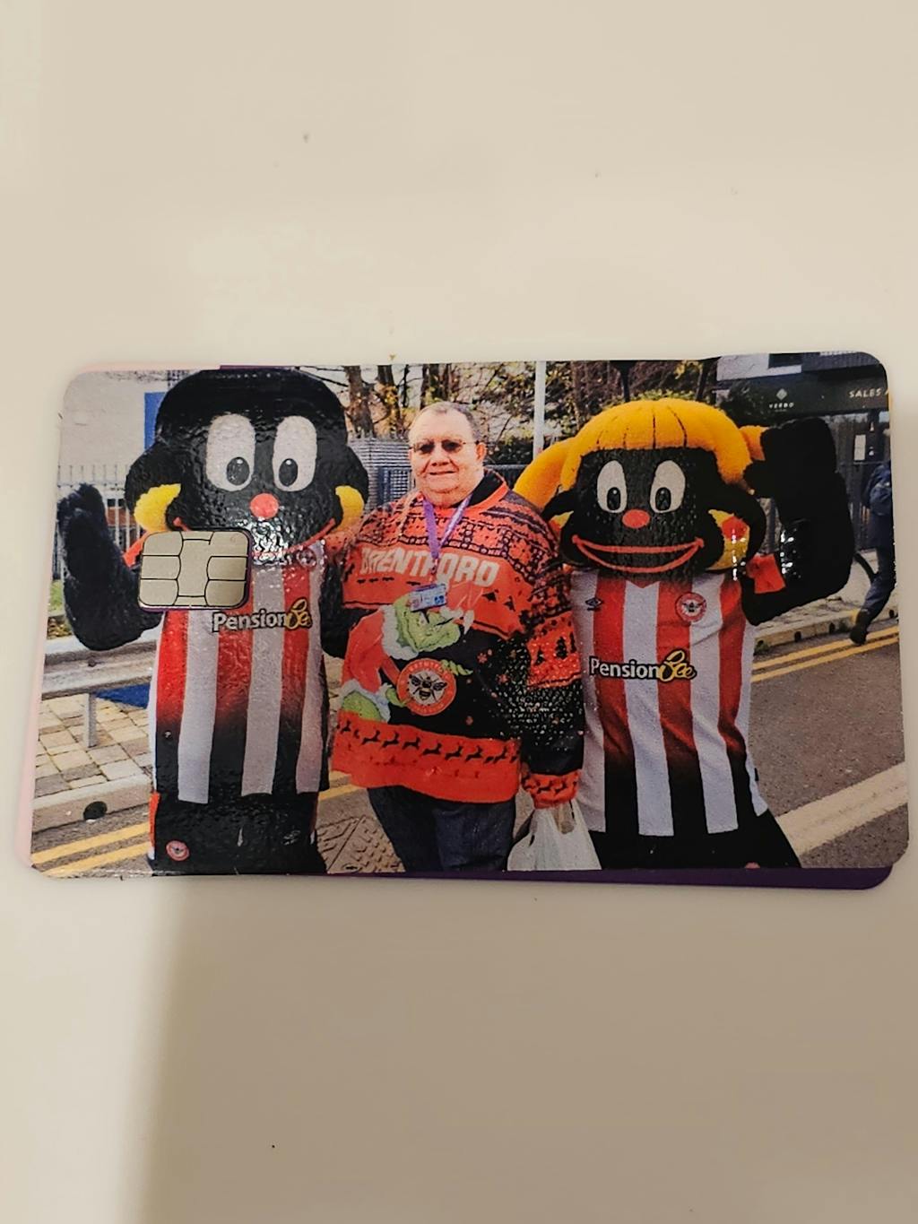 Custom Full Card Cover - Small Chip