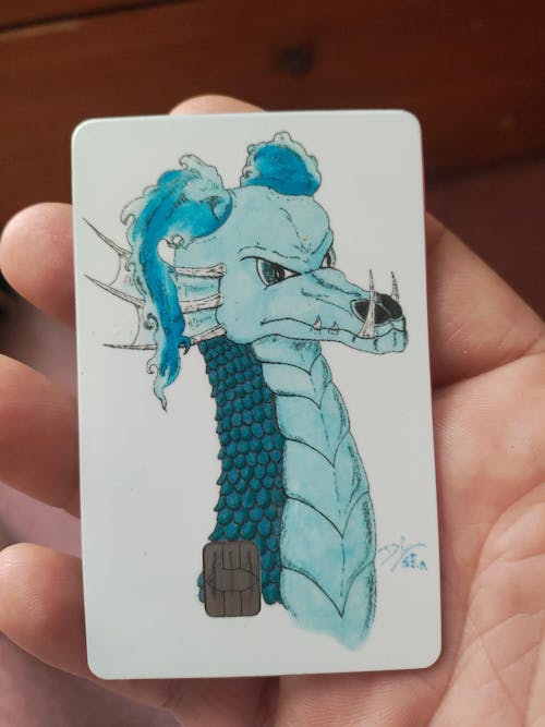 Custom Full Card Cover - Small Chip