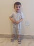 Set of 3 Half Length Rompers (Dino)