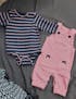 Baby Romper Set (Pink)