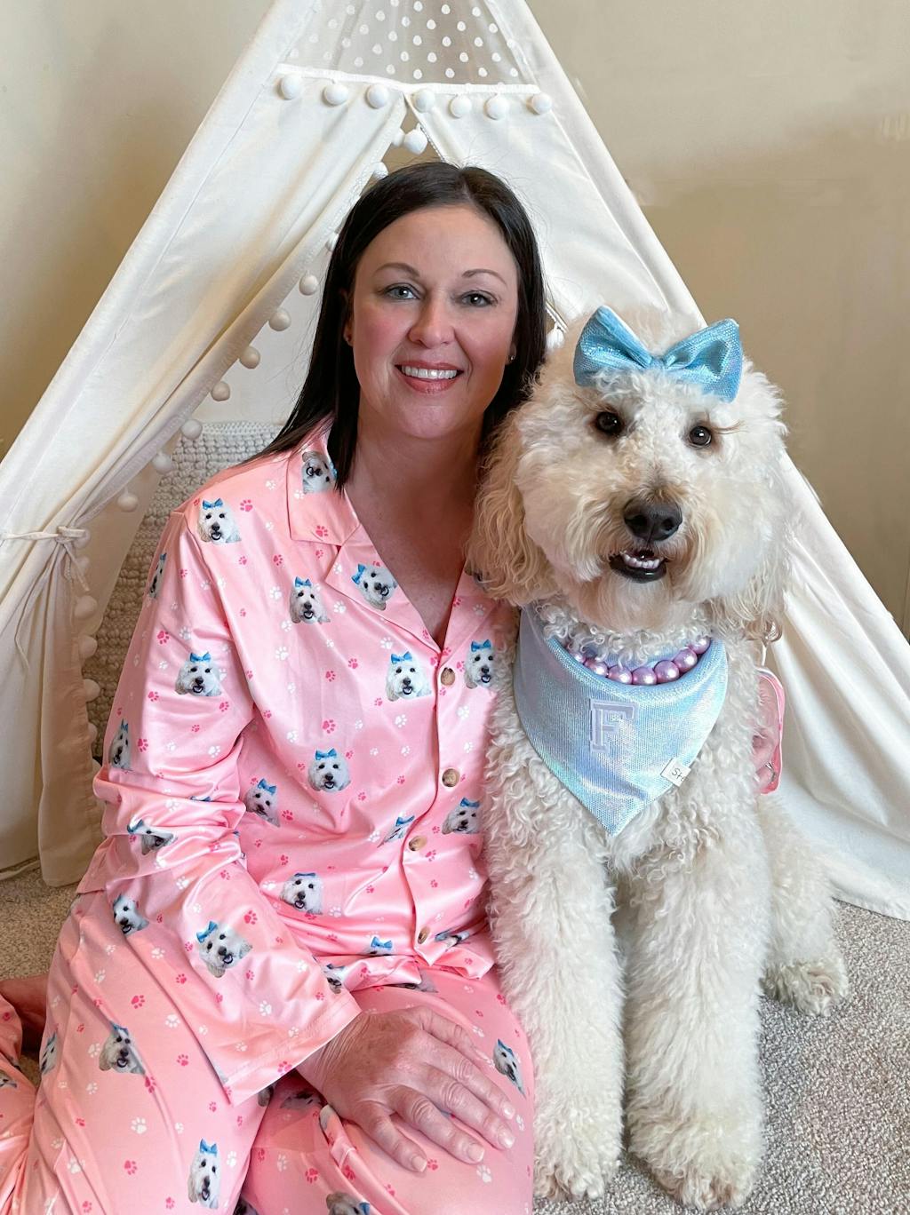 Custom Dog, Cat or Pet Pajamas | Pet Face Pajamas with Your Dog's Face, Personalized and Comfy